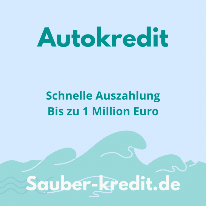 Sauber-Kredit Autokredit